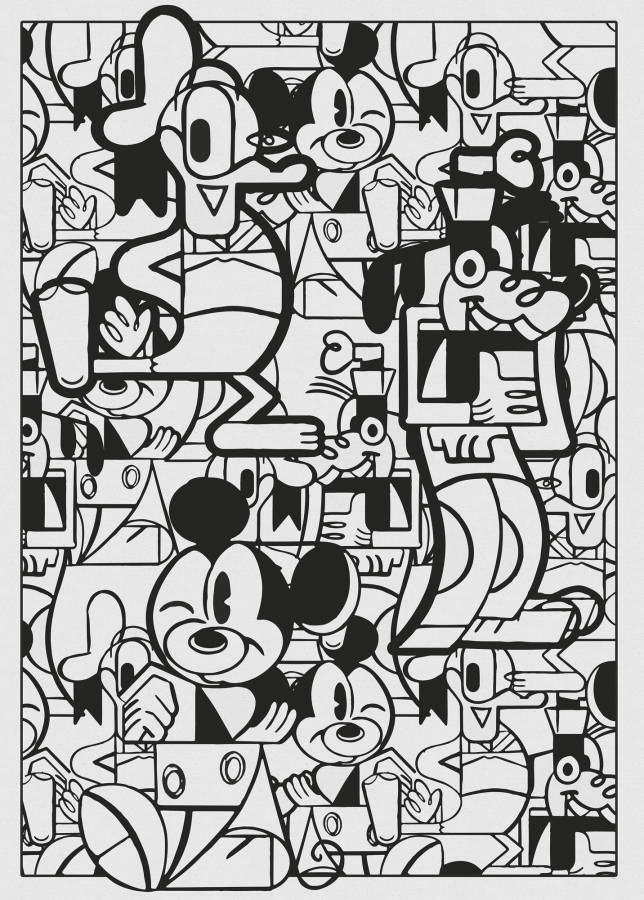Mickey Constructive kuitutapetti